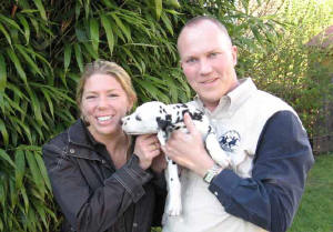 Lola wird als Erste abgeholt