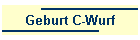 Geburt C-Wurf