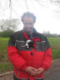 Sharai mit ihrem Herrchen