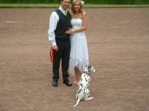 Speikey als Trauzeuge